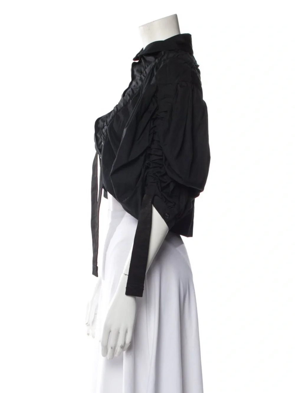 Simone Rocha Short Sleeve Crop Top - Picture 2 of 6